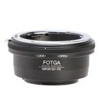 Hersmay Objektif Adaptör Halkası, Nikon G (F/AI/AIS/D/AFS) Fuji FX-Mount Kamera Gövdesi Üzerinde, Fujifilm X-H2S, X-Pro3, X-T5, X-T4, XT2, XT20, XE3, X-S20, X-S10, X-T30II, X-E4 ile Uyumlu