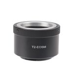 Hersmay T2 T Dağı Lens EF-M Montaj Kamera Adaptörü Halka Canon EOS M1 M2 M3 M5 M6 M10 M50 M100 M200, M50 Mark II, M6 Mark II Aynasız Kamera Gövdesi