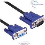 Herz 1.5m VGA To VGA Monitör Ekran Uzatma Ekleme Kablosu 15 Pin Dişi Erkek