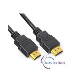 Herz 1 Metre 1.4 HDMI Kablo - 2K 60Hz/4K 30Hz,10Gbps, Altın Uçlu, Dolby, Ağ Desteği(DK-HD-CV14L100A)