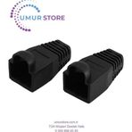 Herz 1000 Adet RJ45 Konnektör Fişi Koruyucu Kılıf Kapağı CAT5E/6 Kablo USB Konnektörleri Dizüstü Bilgisay