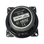 Herz 10Cm 120Watt Çift Yollu Tweeterli Oto Hoparlör Tekli Oto Hoparlör