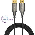 Herz 15 Metre - Aoc Fiber HDMI 2.1 Kablo - 48GBPS, 8K@60Hz, 4K@120Hz, 4K@60Hz, Earc, D-Hdr, Dolby Vision