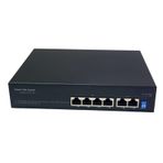 Herz 4 Port Poe Switch + 2 Port Uplink Gigabit