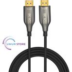 Herz 40 Metre - Aoc Fiber HDMI 2.1 Kablo - 48GBPS, 8K@60Hz, 4K@120Hz, 4K@60Hz, Earc, D-Hdr, Dolby Vision