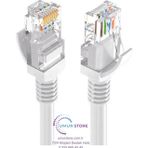 Herz 40 Metre Gri Cat5 Ethernet Kablo Jack Soketleri Takılı Hazır Internet Kablosu