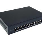 Herz 8 Port Poe Switch + 2 Port Uplink Gigabit