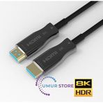 Herz Aoc Fiber HDMI 2.1 Kablo - 48GBPS, 8k 60Hz, 4K 120Hz, 4K 60Hz, Earc, Hdr, D-Hdr, Hdcp2.3, Dolby Visi