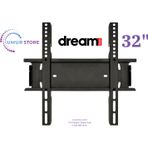 Herz Dreamstar 32DSE101 32'' 82 CM Uydulu Smart 32”, 39”, 40” Uyumlu Lcd Led TV Sabit Duvar Askı Aparatı
