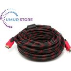 Herz Hdmi Kablo 15 Metre 3d 4k Full Hd Hdmi Tv Uydu Alıcısı Kablosu