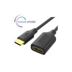 Herz Mini HDMI Uzatma Kablosu 25 cm 4K 60Hz Male To Female Mini HDMI Kablo