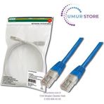Herz Patch Kablo, Utp, Cat. 5e, 7 Metre, Awg 26/7, Mavi Renk, 3p Sertifikalı