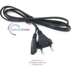 Herz Teyp Fişi Cereyan Kablosu C7 Siyah 1mt HDX-5527