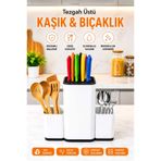 Herza House Tezgah Üstü Kaşıklık & Bıçaklık & Kepçelik & Organizer