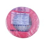 Hes H07V-K 1.5 mm Kırmızı Nyaf Çok Telli Halojen Free Kablo