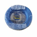 Hes Kablo 2,5 mm² Nya Tam Bakır TSE Kablo H057V-U - 100 Metre Mavi