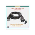 HES KABLO ELEKTRİKLİ ARAÇ ŞARJI İÇİN 30 METRE HES KABLO 3X4 TTR TAM BAKİR UZATMA SEYYAR KABLO