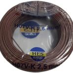 Hes Kahverengi 2.5 mm 100 mt Nya Kablo