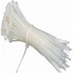 Hes Meşem Cırtlı Plastik Kelepçe 3,6X370 100 Adet Beyaz (Kablobağı) - yok