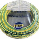 Hes Sarı Yeşil 2.5 mm 100 mt Nya Kablo