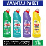 Hes Ultra Çamaşır Suyu 4*750GR - 750 ml