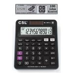 Hesap Makinesi Siyah 12.5X14.5 Cm 1 Adet Csl Mj-120D Plus 12 Haneli Orta Boy Hafızalı Ofis Büro Masaüstü Hesap Makinası
