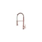 Hesaplı Çarşı 360 Derece Dönerli Rose Gold Sprelli Eviye Batarya