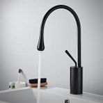 Hesaplı Çarşı Siyah Milano Lavabo Bataryası