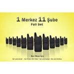 Hesaplı Depom Çaycı Telsizi 1 Merkez 11 Şube Full Set