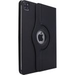 Hesaplı Dünya iPad Pro 12.9 2020 A2069 A2229 A2232 A2233 Kılıf 360 Dönebilen Standlı Kapaklı - Siyah