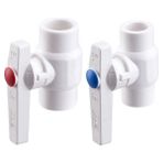 Hesaplı Hırdavat PPRC Plastik Küresel Vana Kollu 20-25-32 mm