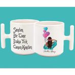 Hesaplısı Burada İsimli Senden Bi Tane Daha Yok Canım Kendim 02 Baskılı T Kulp Kupa