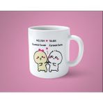 Hesaplısı Burada Kişiye Özel İsimli Kocamda Kocam - Karımda Karım Espirili Baskılı Kupa Bardak