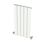 Hestia Alüminyum Dikey Radyatör Panel 900 X 445 Beyaz 5 Dilim