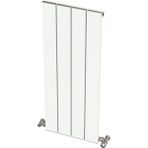 Hestia Alüminyum Radyatör Dikey 100 x 36 (4 Dilimli) - Kırık Beyaz