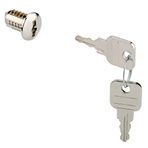 Hettich 9078899 Prestige 2000 iç silindir Z23, ø18, kilit 18012, parlak, gümüş