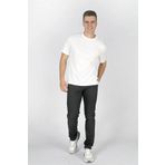 Hevass Erkek O Yaka T-Shirt Beyaz