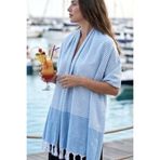 Hevia Home Hürrem Pamuk Peştemal | Doğal Saçaklı Plaj, Havuz, Spa, Sauna, Spor, Seyahat Havlusu - 6 Renk