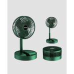 Hexa Şarjlı Katlanabilir Mini Fan – 3 Kademe Hız Ayarı, Taşınabilir Tasarım - Çok Renkli
