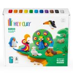 Hey Clay 15'li Kutu Kuşlar Hava ile Kuruyan Kil