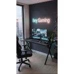 Hey Gaming Profesyonel Oyuncu Masası Siyah 120 Cm Siyah Ayak