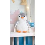Hey Me Lisa Pingu Penguen 40 cm Gri Peluş Oyuncak Uyku ve Oyun Arkadaşı