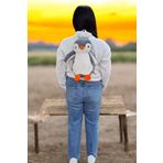 Hey Me Lisa Pingu Penguen 50 cm Oyuncak Peluş Çanta Sırt Çantası