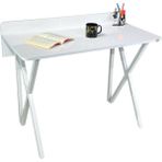 Hey Modüler Mobilya Rüya Beyaz Çalışma Masası Beyaz Ayak - Yükseklik: 75 cm Derinlik: 56 cm Genişlik: 103 cm Sırt ile Yükseklik: 83 cm
