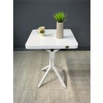 Hey Modüler Mobilya Zeren 60 CM Kare Balkon ve Yemek Masası