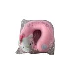 Heybee Luggages Hayvanlı Ortopedik Eğlenceli Çocuk Seyahat Visco Boyun Yastığı NK12005-P