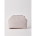 Heybes Kadın Krem Clutch Portföy El Çantası - Açık Krem