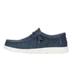 HEYDUDE Erkek Wally Stretch Sox Slip-On Loafer Ayakkabı, Lacivert, 43 EU