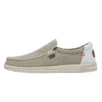 HEYDUDE - Mikka Braided Erkek - Slip-On Ayakkabı - Mokasen Tarzı, beyaz (Off White), 42 EU