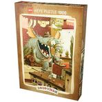 Heye Zozoville Çamaşır Günü 1000 Parça Puzzle